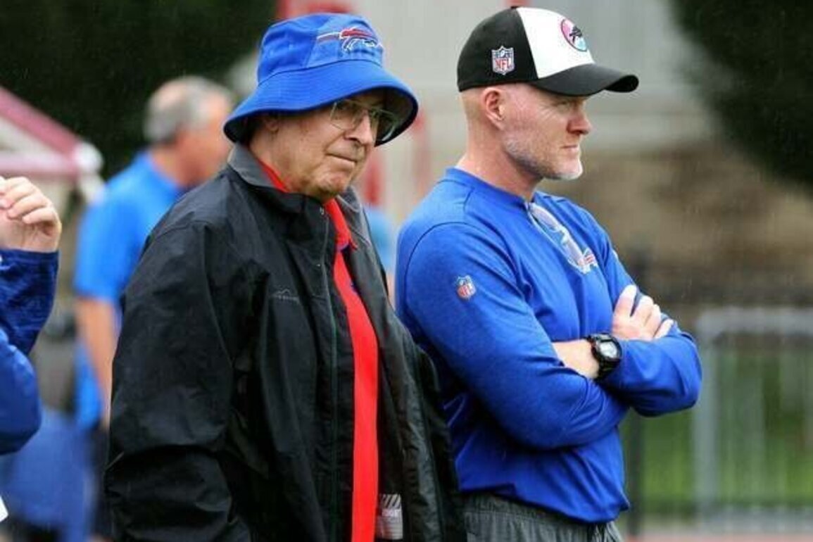 Bills GM: Owner Terry Pegula acted alone in firing Sean McDermott