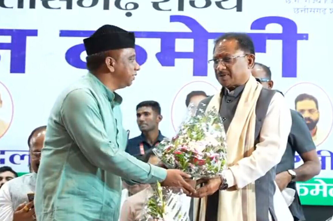 Chhattisgarh CM Vishnu Deo Sai attends Hajj kit distribution ceremony in Raipur