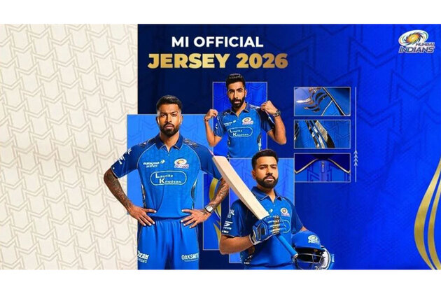Mumbai Indians unveil new jersey ahead of IPL 2026