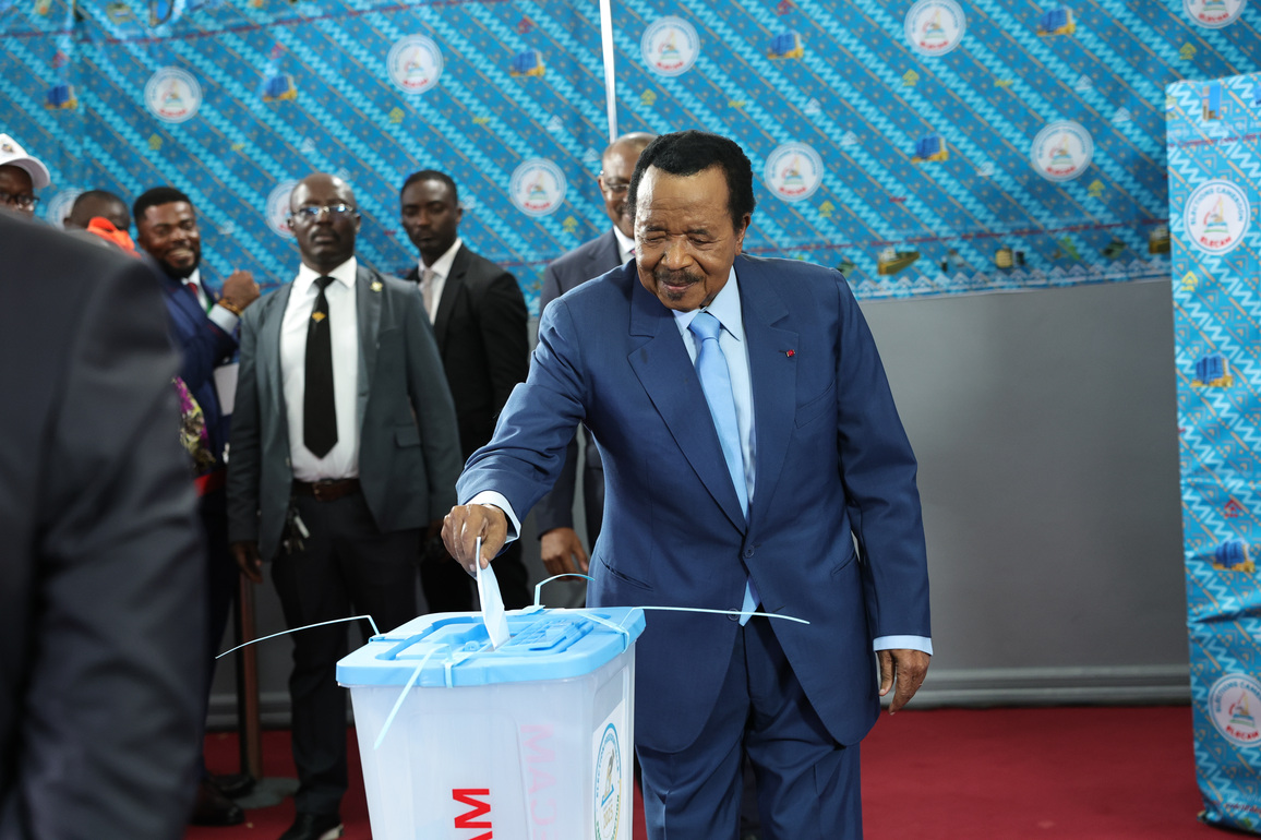 CAMEROON-YAOUNDE-PRESIDENTIAL ELECTION-RESULT ANNOUNCEMENT
