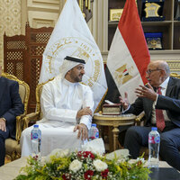Sultan bin Ahmed visits Court of Cassation in Egypt