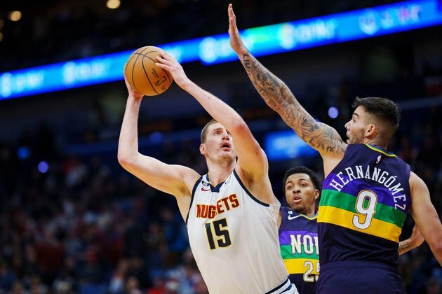 Nikola Jokic the hero as Nuggets edge Pelicans
