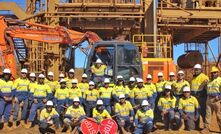 The team that will be undertaking rail renewals for Rio Tinto Iron Ore.