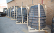 Centrifuge baskets are used for raw fine coal