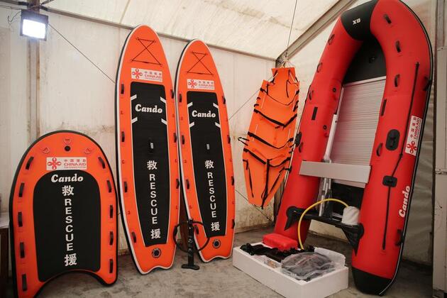 China donates flood rescue equipment to Bangladesh