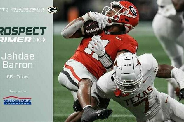 Prospect Primer: Jahdae Barron, CB, Texas
