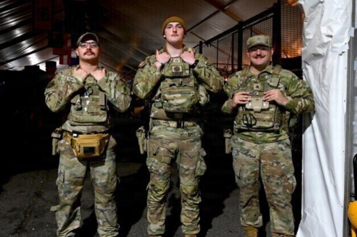 National Guard Stops Apartment Fire in the District
