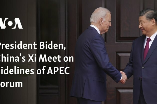 President Biden, China&#039;s Xi Meet on Sidelines of APEC Forum