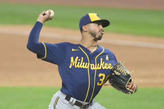 Brewers leave reliever Williams (arm) off wild-card roster