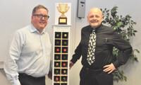 30 years of service for Roman employee 