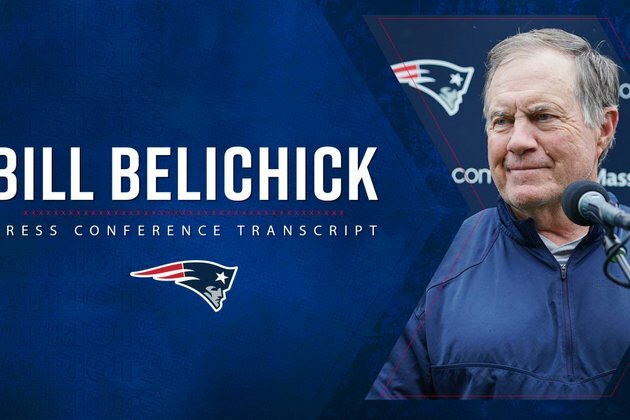 Transcript: Bill Belichick Press Conference 8/9