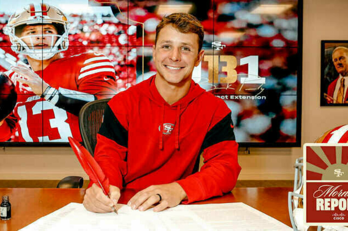 Morning Brock Purdy Signs 5-Year Extension 🗞
