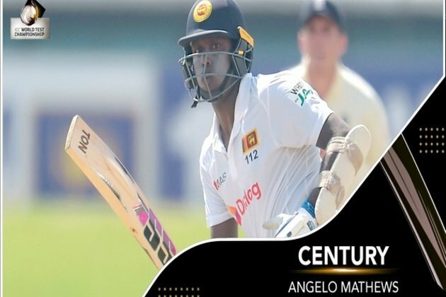 Mathews' ton guides SL to 229/4 after losing early wickets