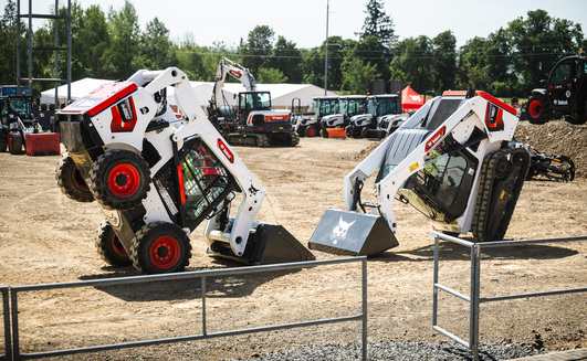 Bobcat unveils new track loaders at Demo Days