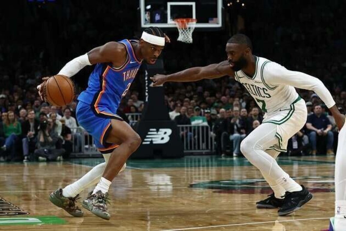 Jaylen Brown (31), Celtics halt Thunder's 12-game win streak
