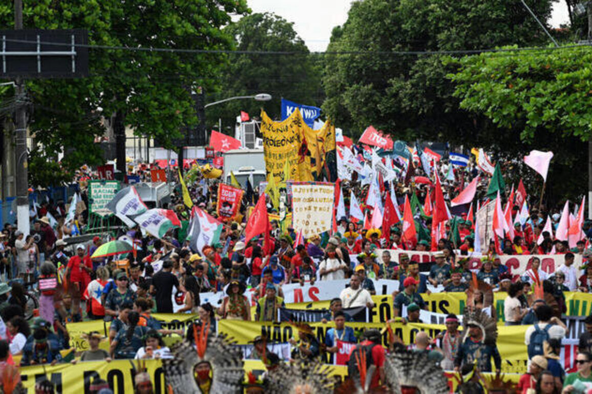 Protect the Amazon: Climate protesters demand urgent action at COP30