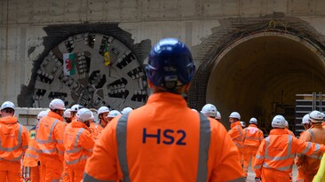 Balfour Beatty VINCI celebrates final Birmingham tunnel breakthrough for HS2