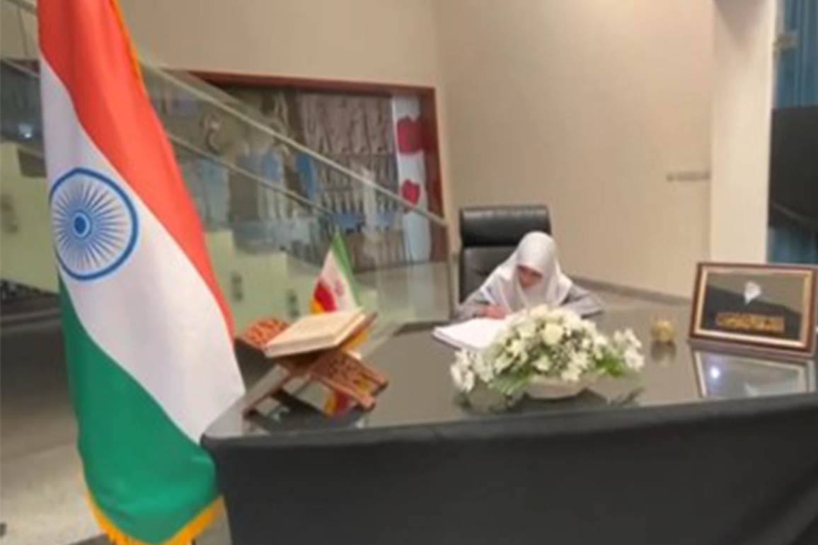 Iranian Consulate in Hyderabad opens condolence book to commemorate Supreme Leader Ayatollah Khamenei