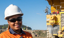  Rudelania Fabián was the first heavy equipment operator to perform a dump into the new crusher at Pueblo Viejo’s process plant expansion.