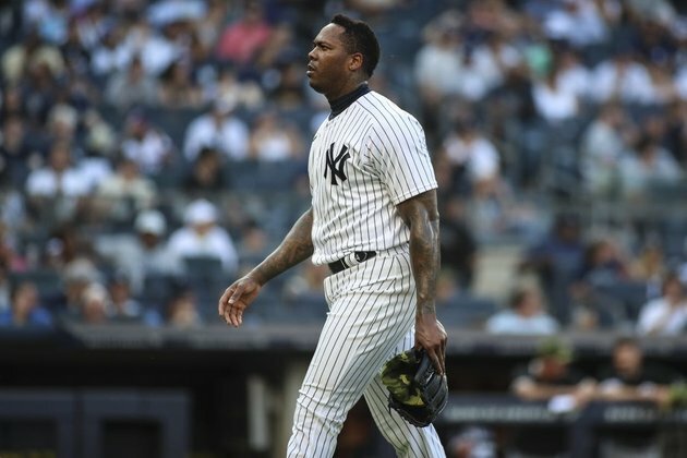 Yankees send Aroldis Chapman to IL with Achilles tendinitis