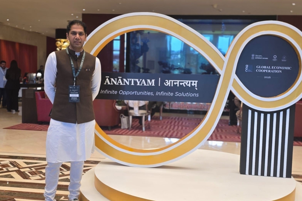 City MP Rahul Kumar Represents Germany at Global Economic Cooperation 2026 in Mumbai, India