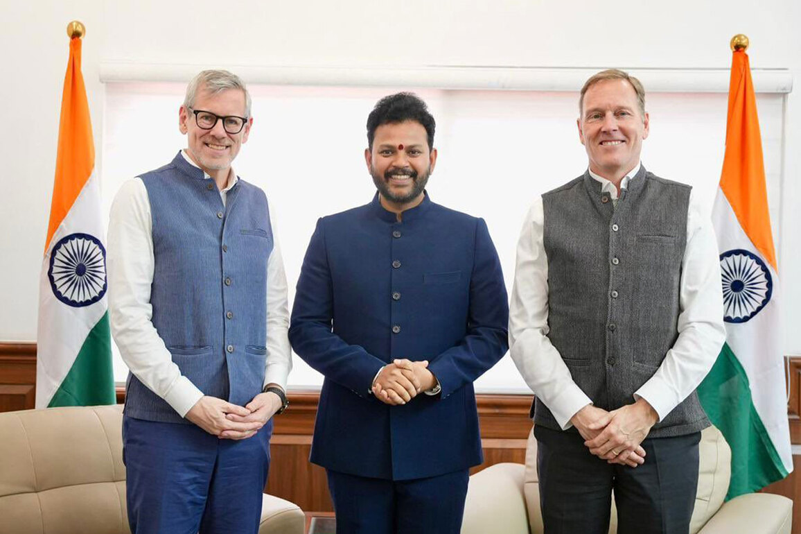 Aviation Minister Naidu meets Airbus executives for Indian MSMEs integration into global aviation supply chains