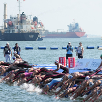(SP)SINGAPORE-OPEN WATER-WORLD AQUATICS CHAMPIONSHIPS-WOMEN'S 10KM