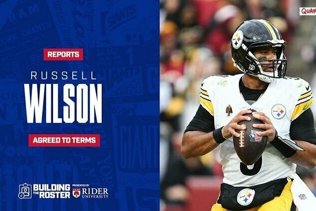Giants agree to terms with QB Russell Wilson