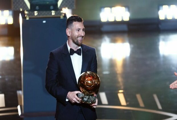 Lionel Messi wins Ballon d'Or title for eighth time