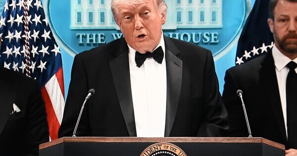 U.S.-WASHINGTON, D.C.-TRUMP-SHOOTING-PRESS CONFERENCE