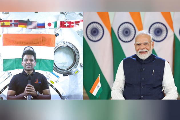 PM Modi interacts with Group Captain Shukla, first Indian to reach International Space Station