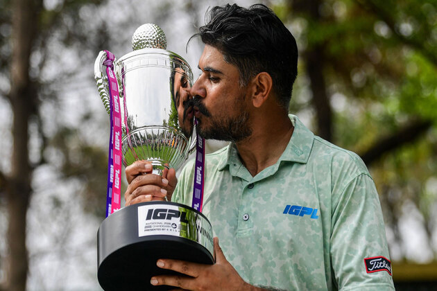 Bhullar rallies from four behind to win IGPL Chandigarh in style; debutant Varun Parikh finishes second