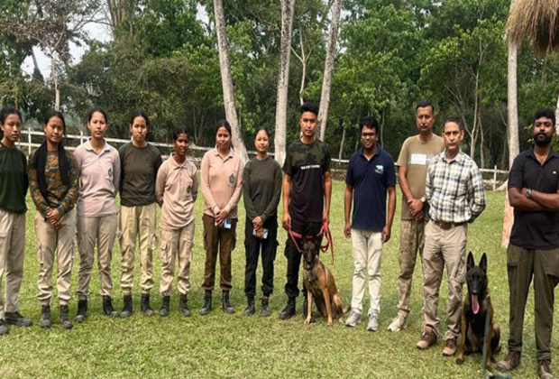 Assam: Forest department deploys sniffer dog in LBWLS with Aaranyak's support