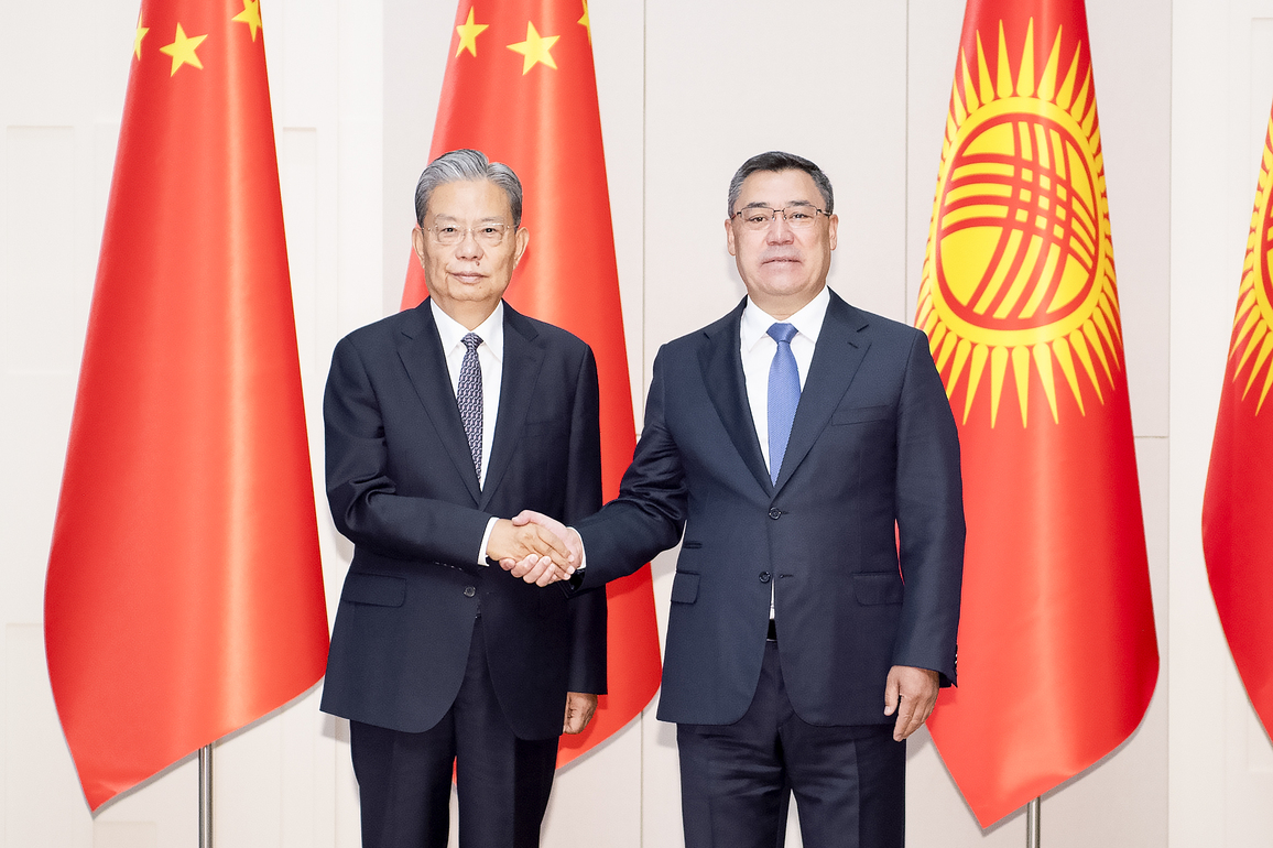 KYRGYZSTAN-BISHKEK-CHINA-ZHAO LEJI-OFFICIAL GOODWILL VISIT