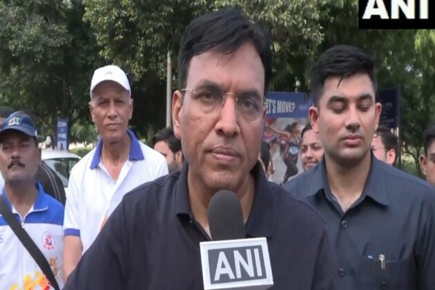 Union Sports Minister Mansukh Mandaviya joins Special Olympic Day Run under 'Let's Move' campaign