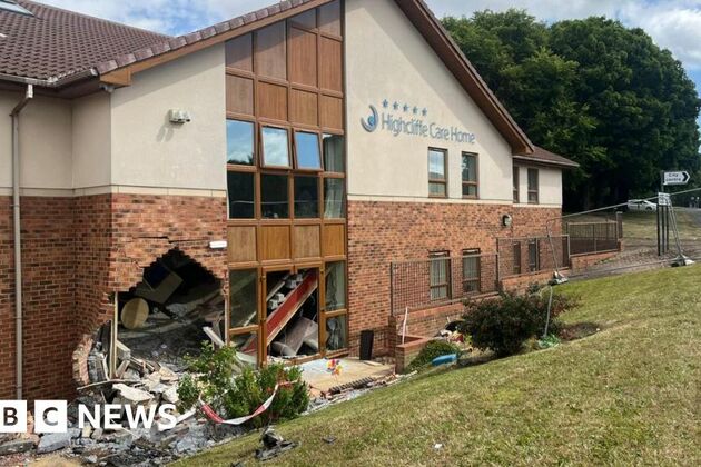 Sunderland care home crash- Two residents die and two men arrested
