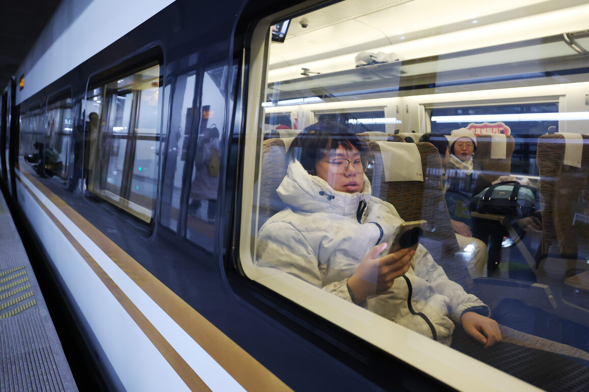 CHINA-BEIJING-TONGZHOU RAILWAY STATION-OPERATION (CN)