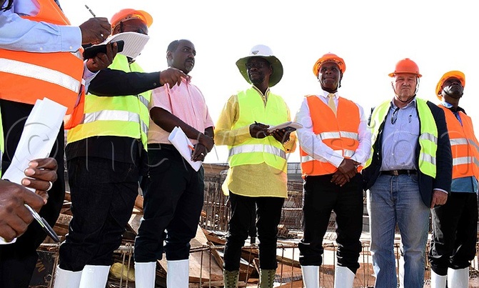 Minister Obua confident of Nakivubo Stadium progress Minister Obua confident of Nakivubo Stadium progress