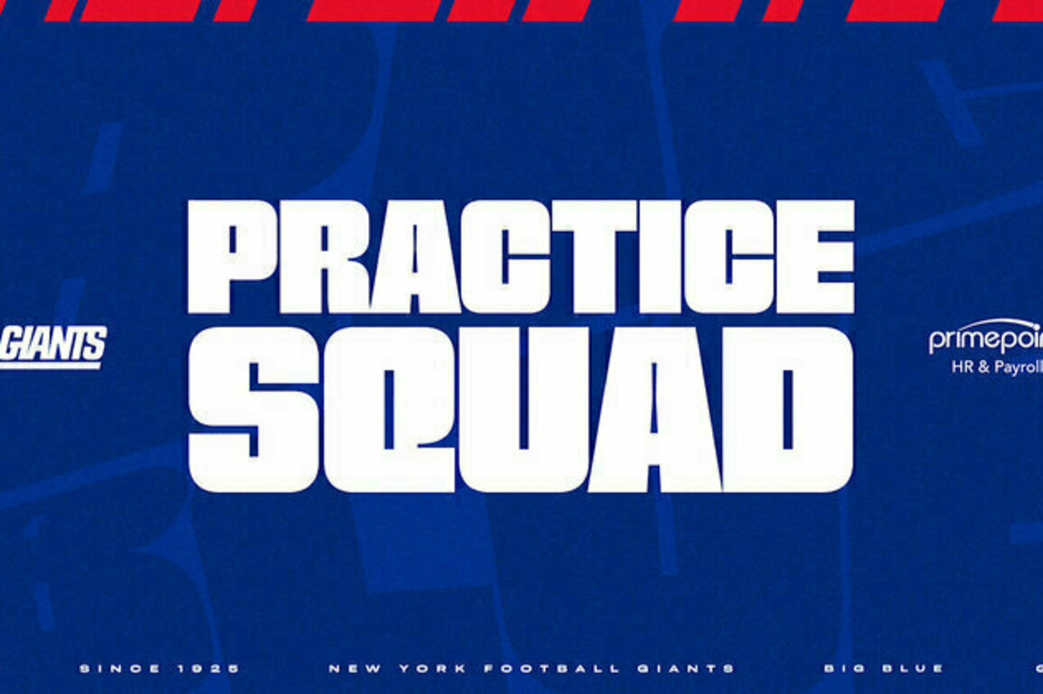 Giants add 3 new players to practice squad