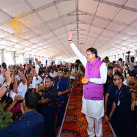 Uttarakhand CM unveils 107 projects worth Rs 550 crore