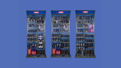 Lock onto new business with ABUS display stands
