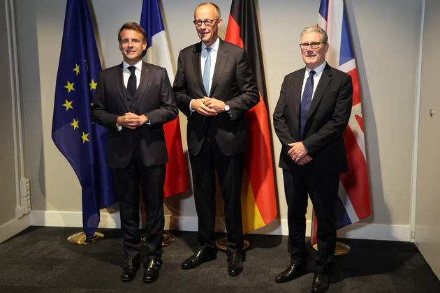 Macron, Merz and Starmer speak with Trump on ongoing Ukraine mediation efforts