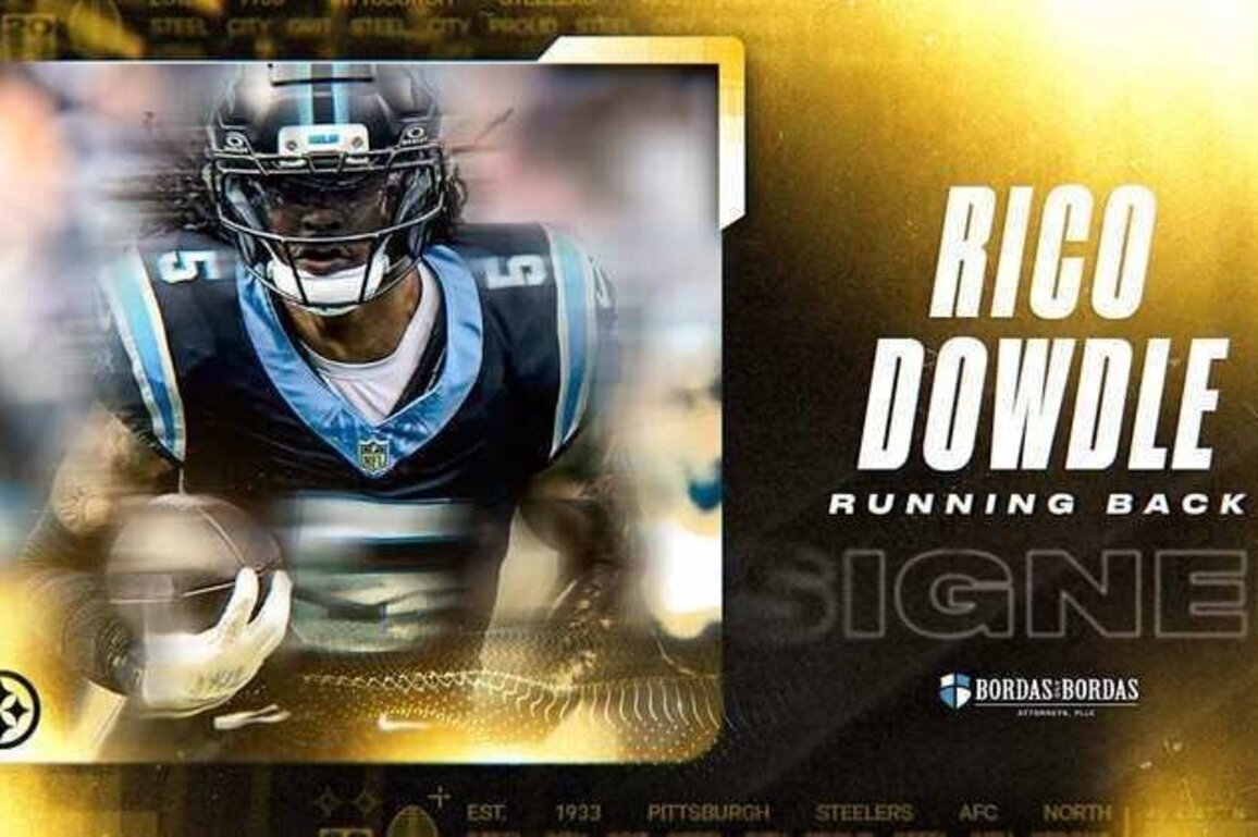 Steelers sign Dowdle
