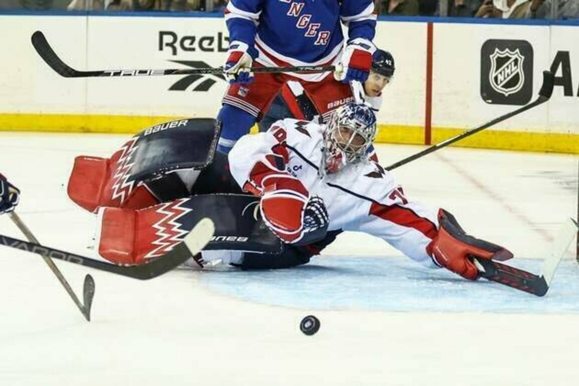 Charlie Lindgren shuts out Rangers to help Capitals pick up win