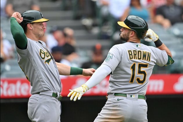 Athletics survive Angels' 7 solo home runs, win 8-7
