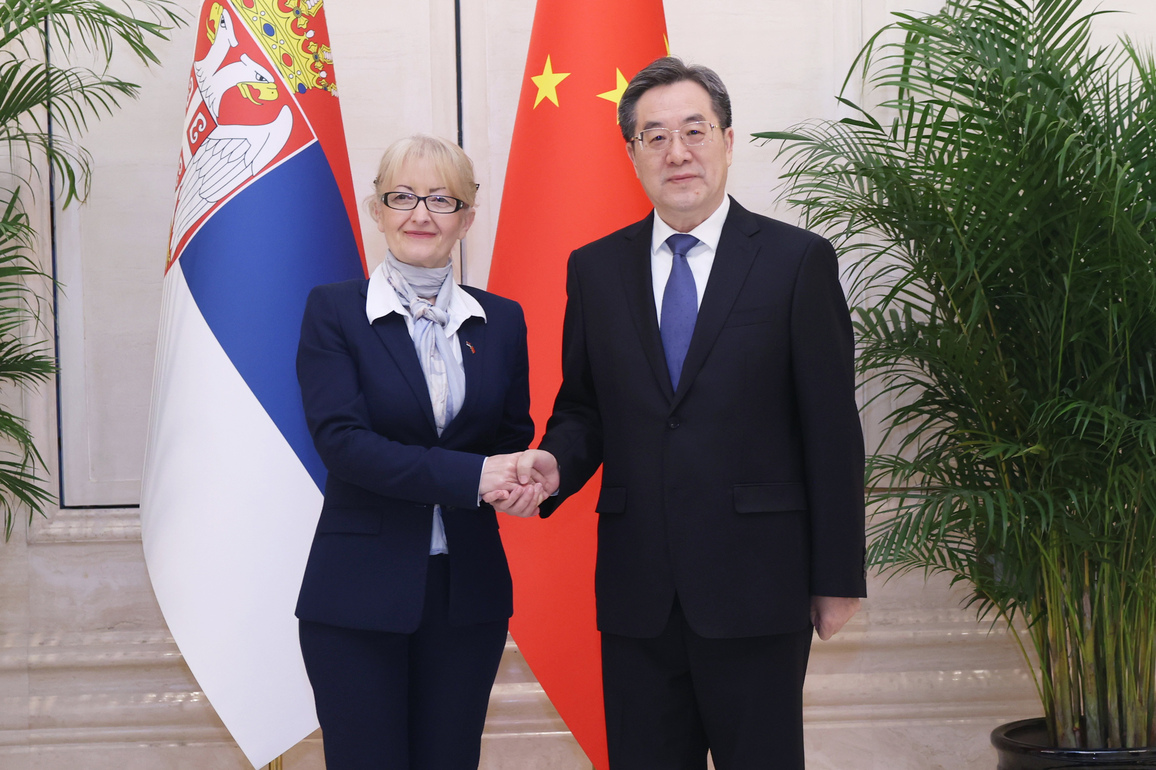 CHINA-SICHUAN-CHENGDU-DING XUEXIANG-FOREIGN GUESTS-MEETING (CN)
