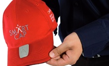 The SmartCap is a baseball cap containing sophisticated sensors concealed in the cap lining