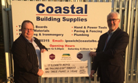Coastal Building Supplies raises £1800 at trade show