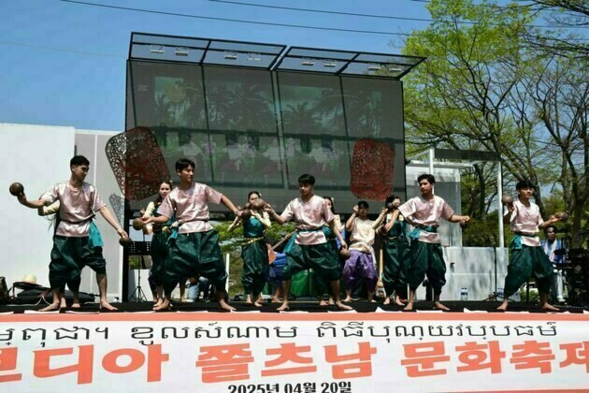 Cambodians Celebrate Khmer New Year in South Korea