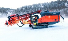 Sandvik's DTH battery-electric concept surface drill rig will be at MINExpo. Photo: Sandvik